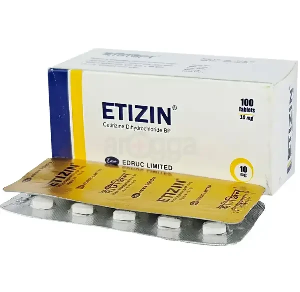 Etizin 10 mg Tablet