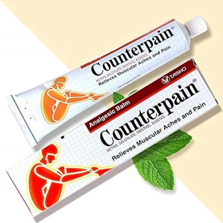 60g Thailand Counterpain Analgesic Balm Relieves Muscle Aches and Pain Relieve Pain Balm Rheumatoid Arthritis Ointment