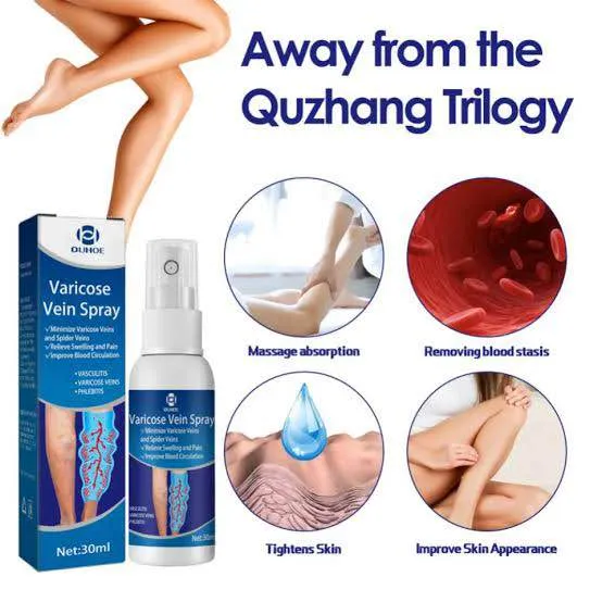 OUHOE Varicose Vein Spray Leg Circulation 30 Ml thumbnail 3