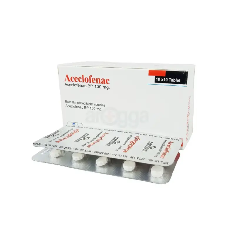 Aceclofenac 100 mg (Pristine)