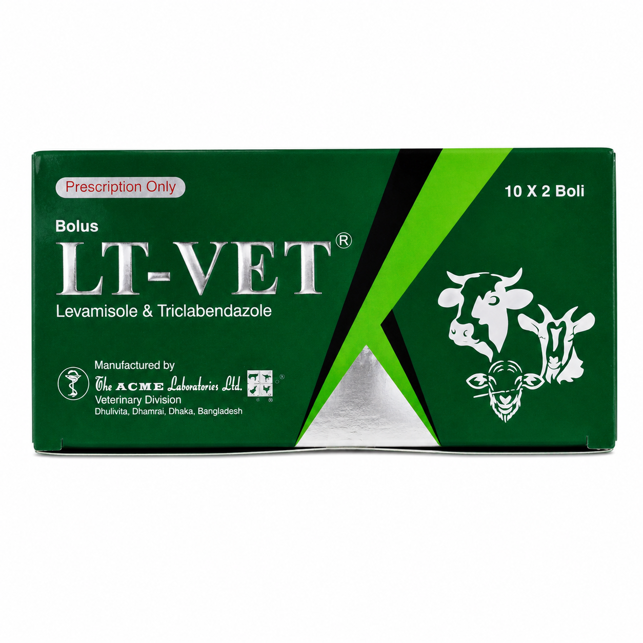 LT-VET size chart