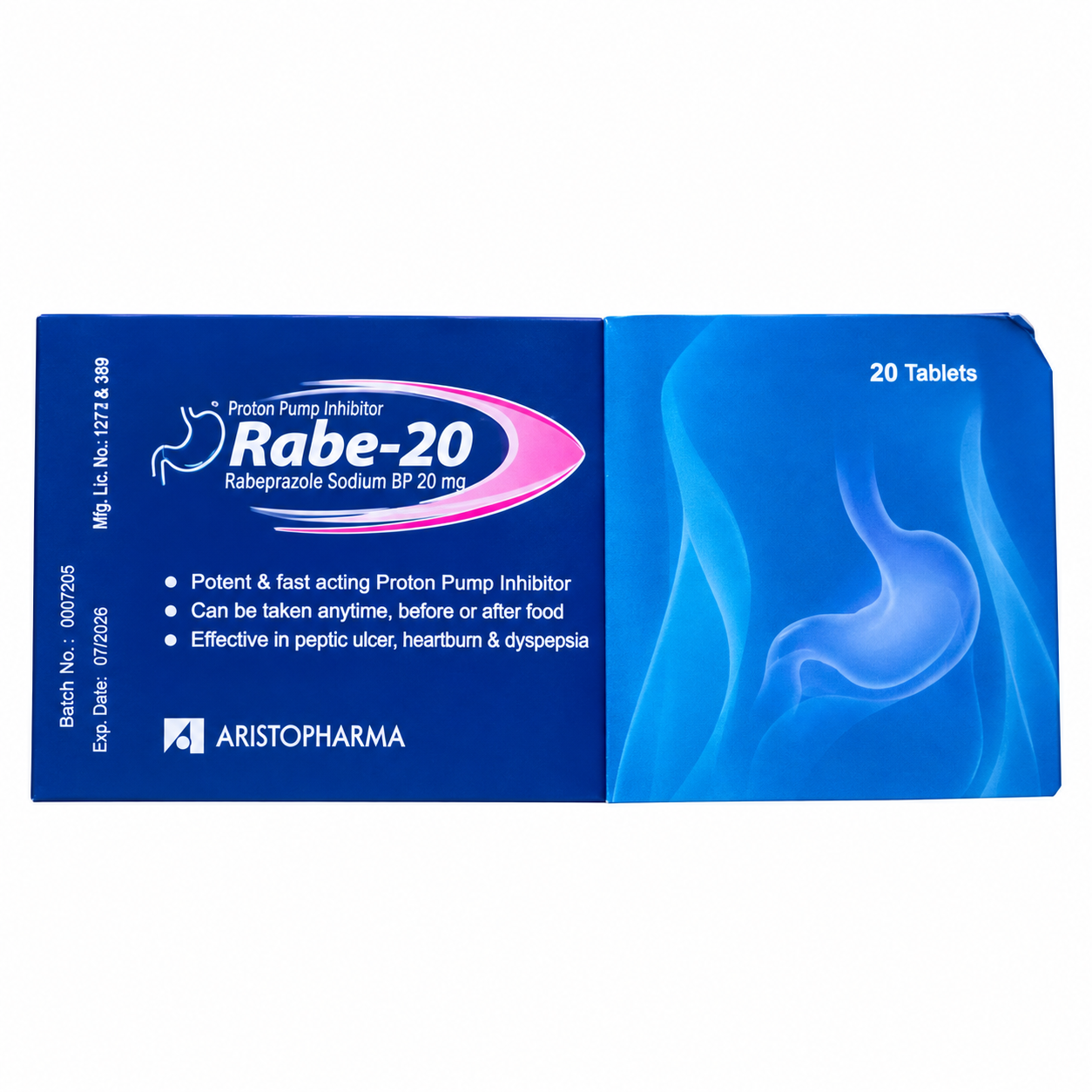 20.tab.Rabe 20 mg
